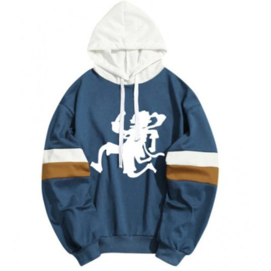Harajuku Style 3D Patchwork Hoodie & Hat Set