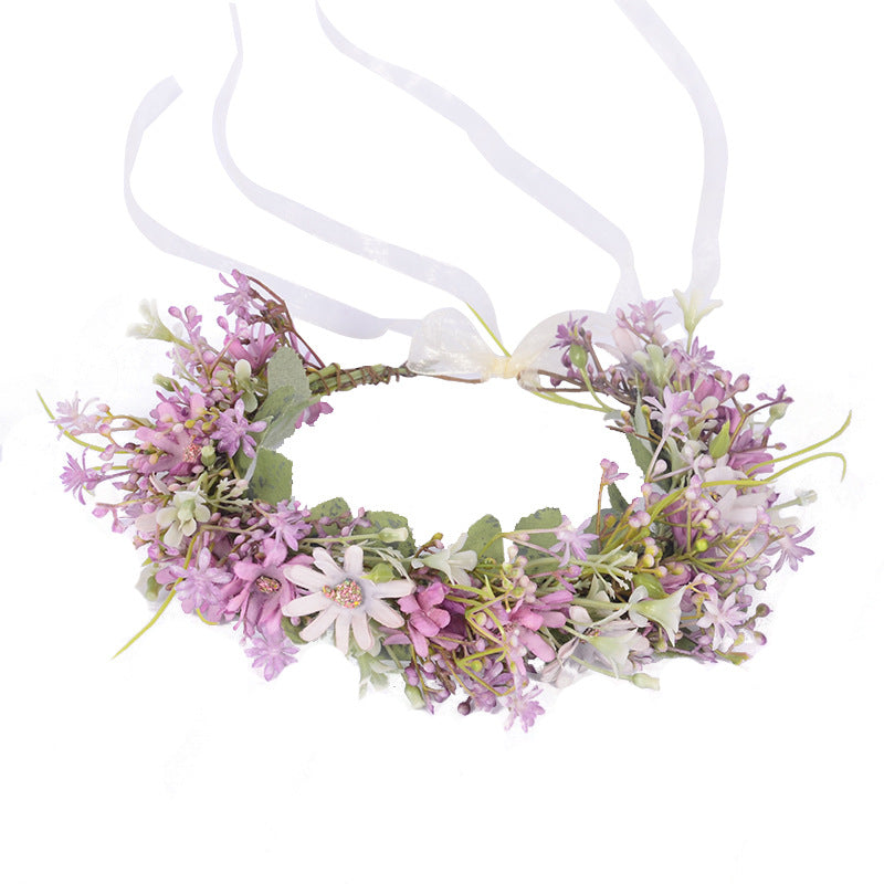 Forest Women's Floral Wreath Headband