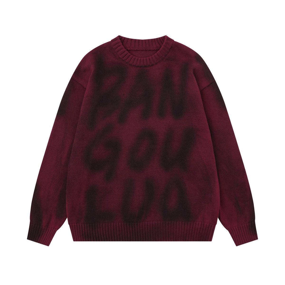 Inkjet Sweater Graffiti Base Sweatshirt