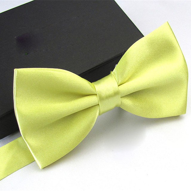 Classic Satin Bow Tie for Men