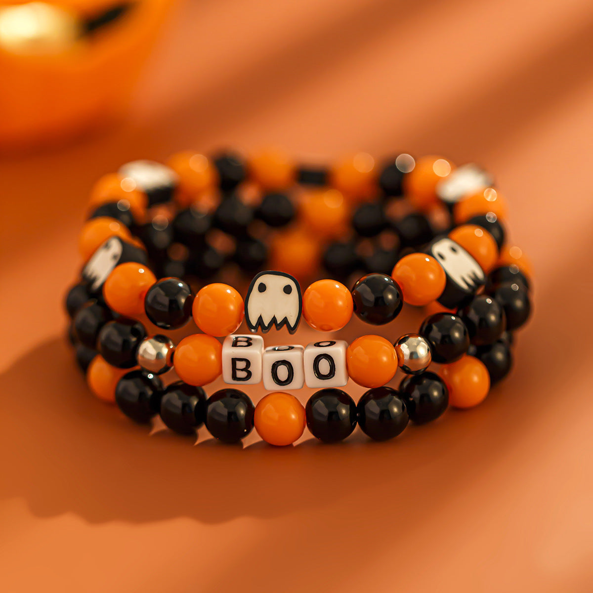 Ghost Pumpkin Bracelet Halloween Party Ghost Witch Bracelet