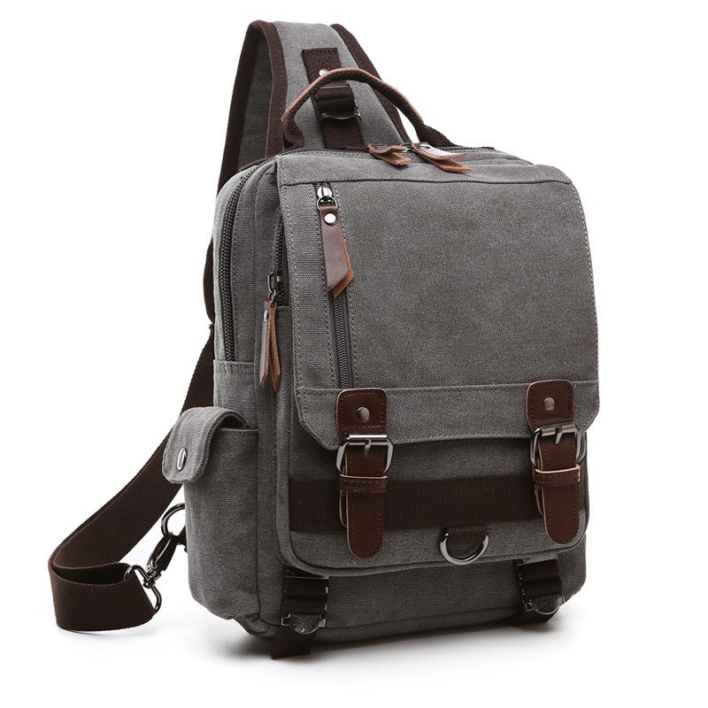 Harajuku Style Canvas Backpack for Travel & School