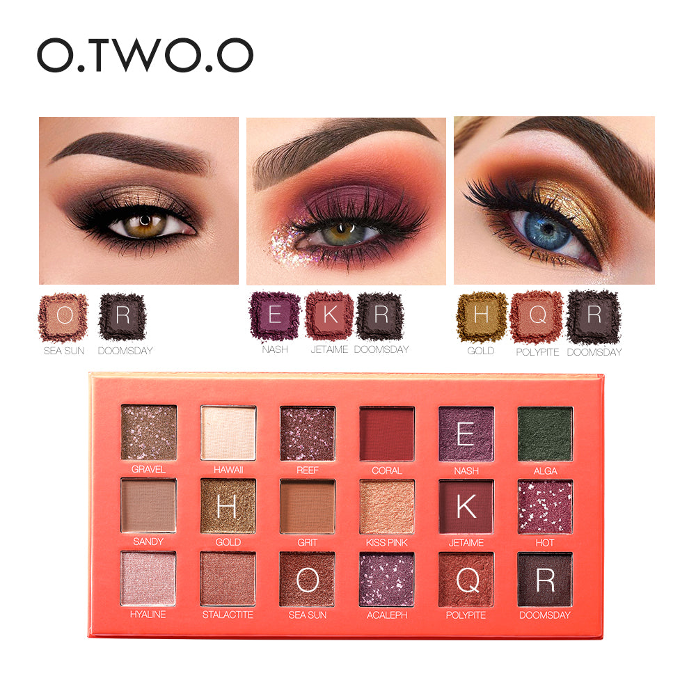 18 Color Eye Shadow Palette - Harajuku Inspired