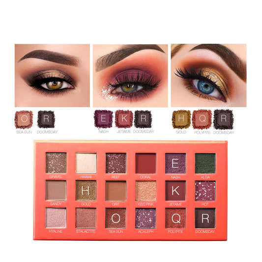 18 Color Eye Shadow Palette - Harajuku Inspired