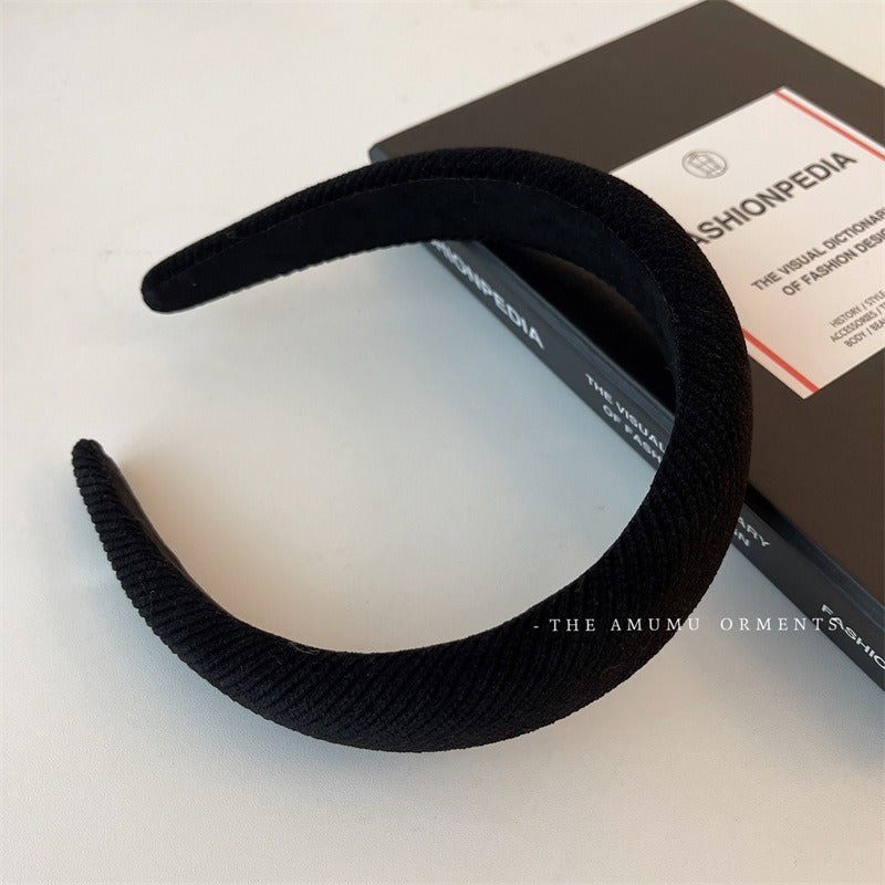 Korean Retro Corduroy Hair Band