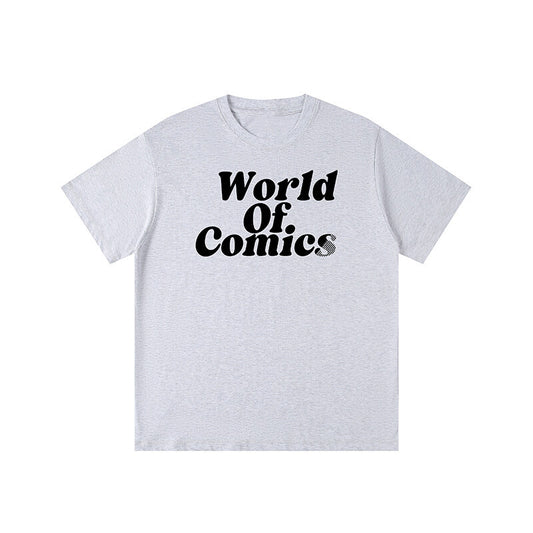 Harajuku Style Multi-Color Casual Letter T-Shirt