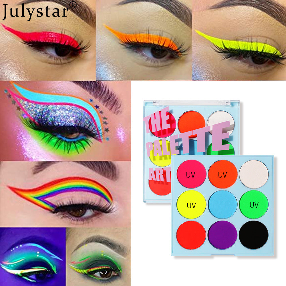 Colorful Fluorescent Eyeshadow Cream - Waterproof & Easy to Apply