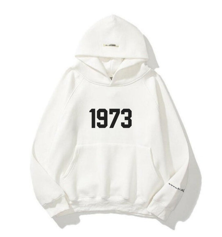 1973 Double Layer Hoodie - Trendy Harajuku Style