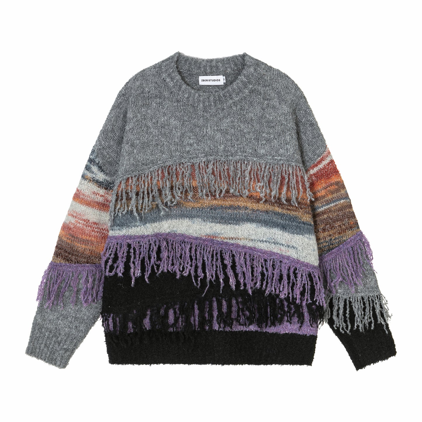 Tassel Teddy Velvet Sweater