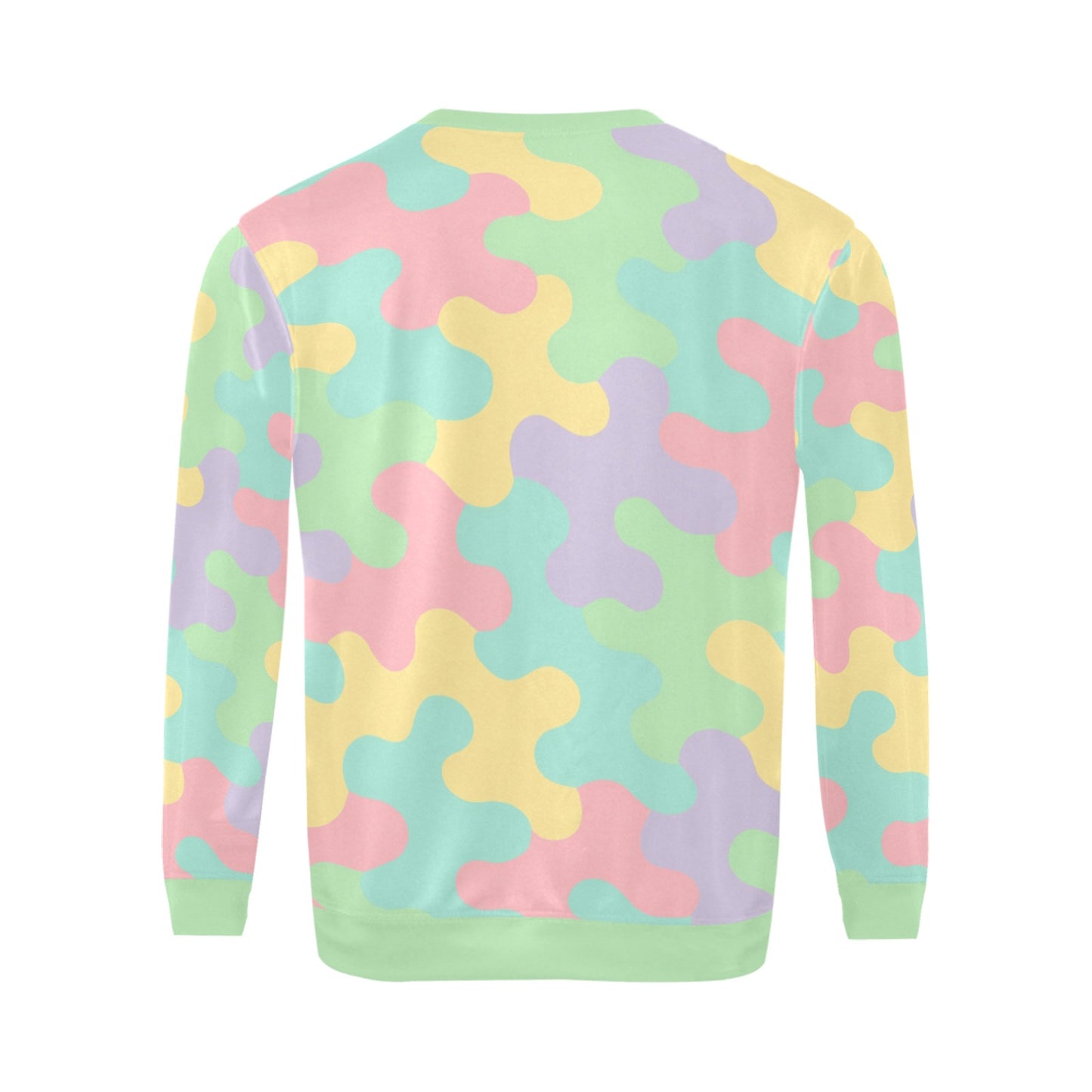 Harajuku Pastel Rainbow Camo Sweatshirt