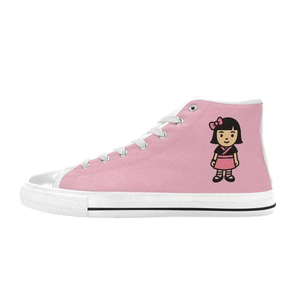 Harajuku Schoolgirl High Top Canvas Women's Shoes