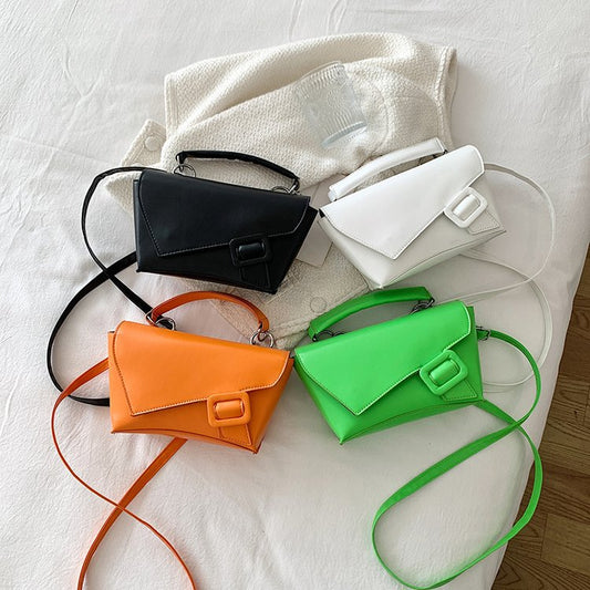 Harajuku Style Small Square Handbag - Trendy Messenger Bag