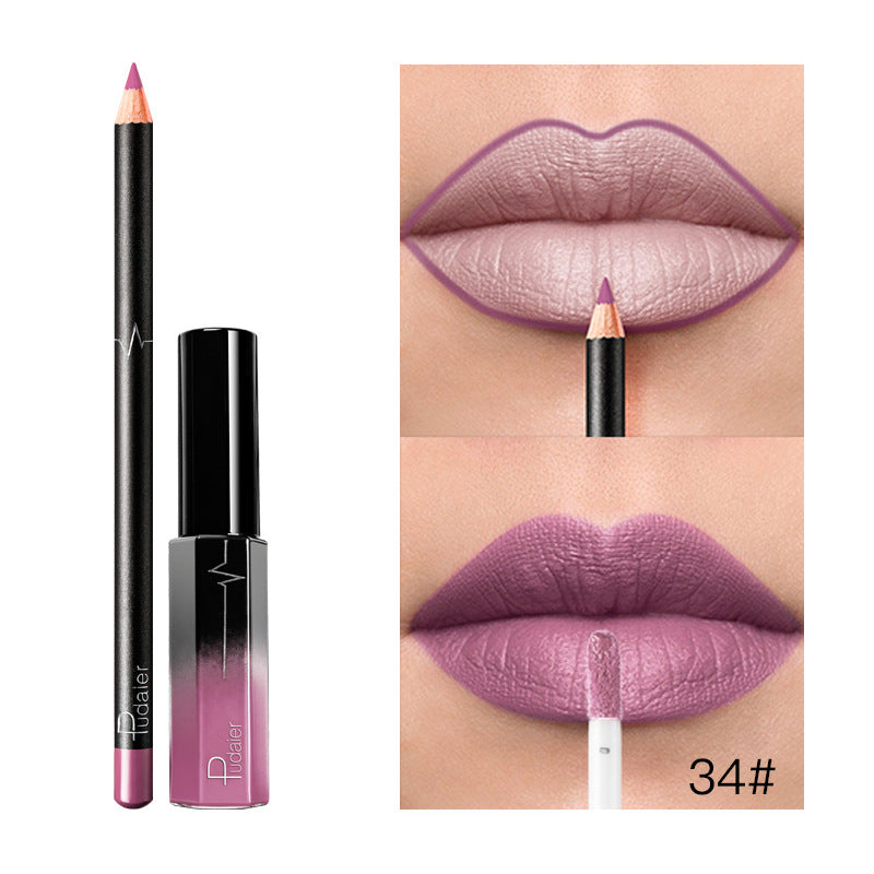 36 Color Harajuku Matte Lip Gloss Set