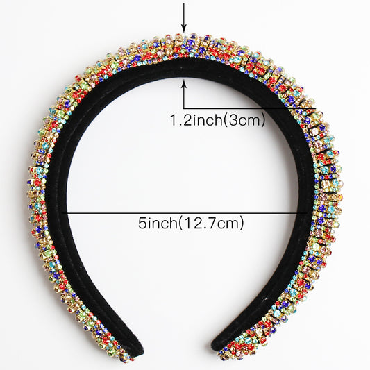 Baroque Full Crystal Hair Bands