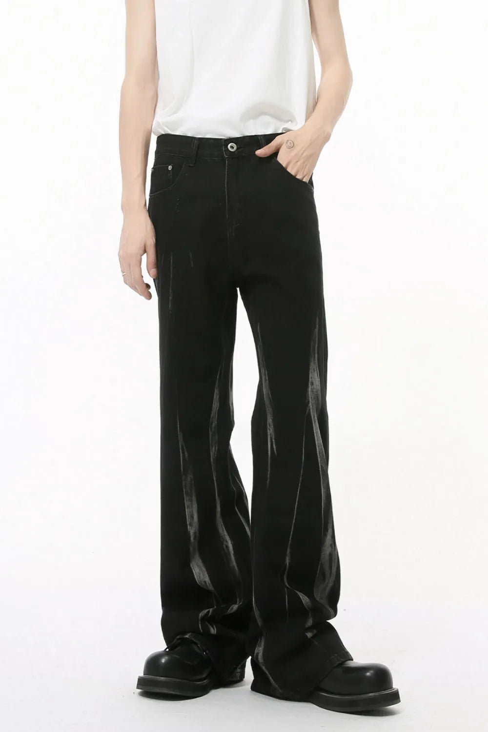 Playful Tie-Dye Jeans with Pockets