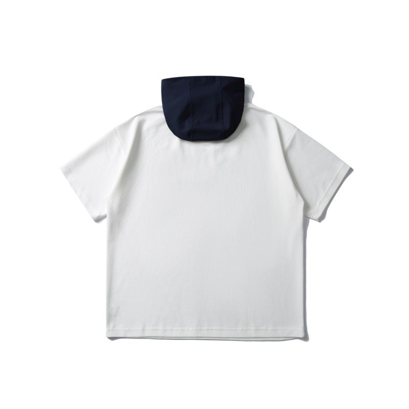 Minimalist Printed Harajuku Style Loose Hoodie