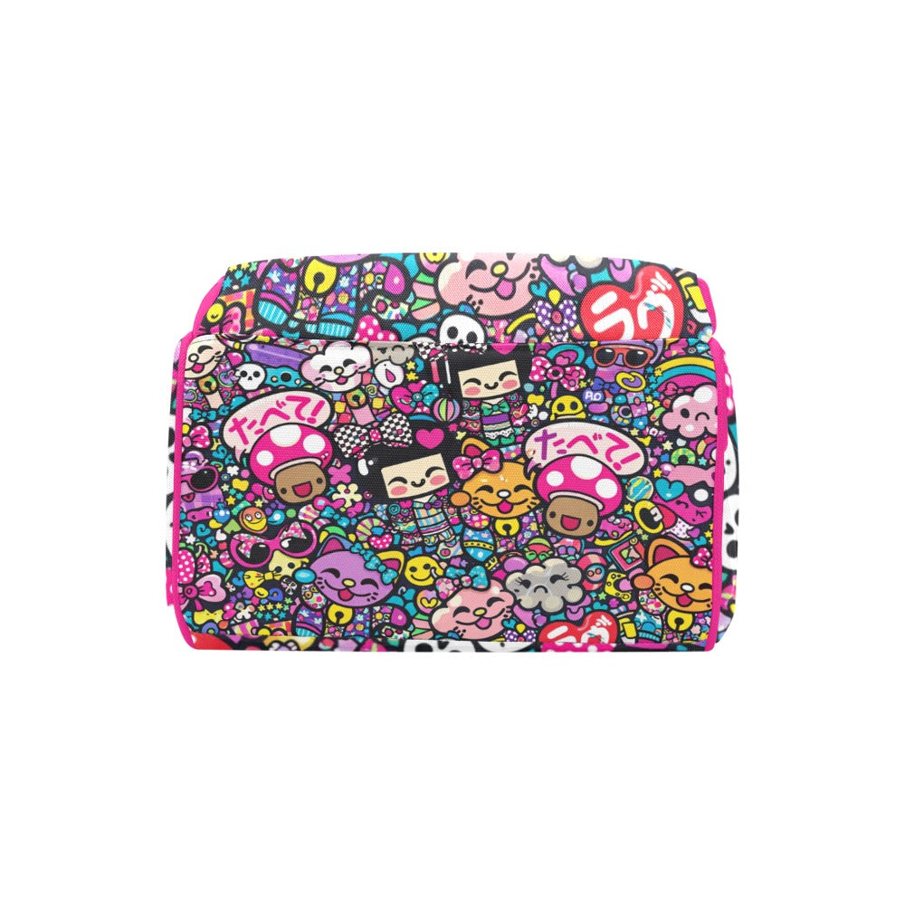 Harajuku Pop Parade Multi-Function Backpack