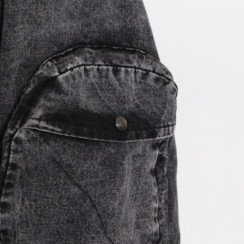 Trendy One-Piece Jeans - Loose Large Pocket Overalls