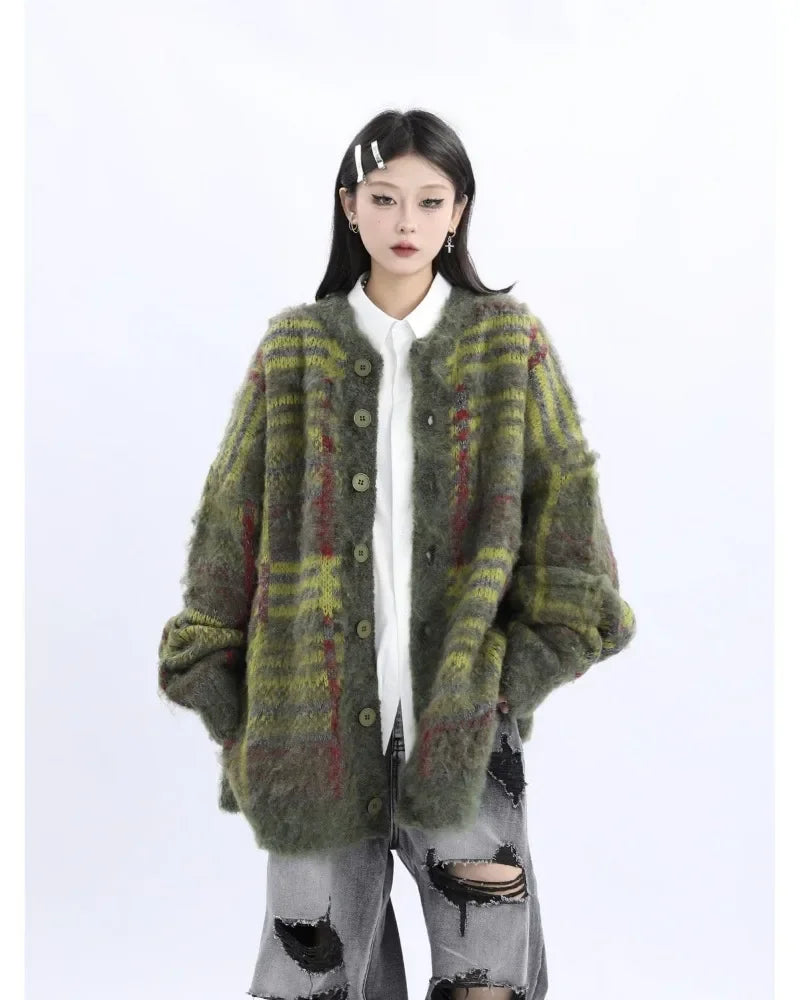 Vintage Striped Loose Harajuku Sweater