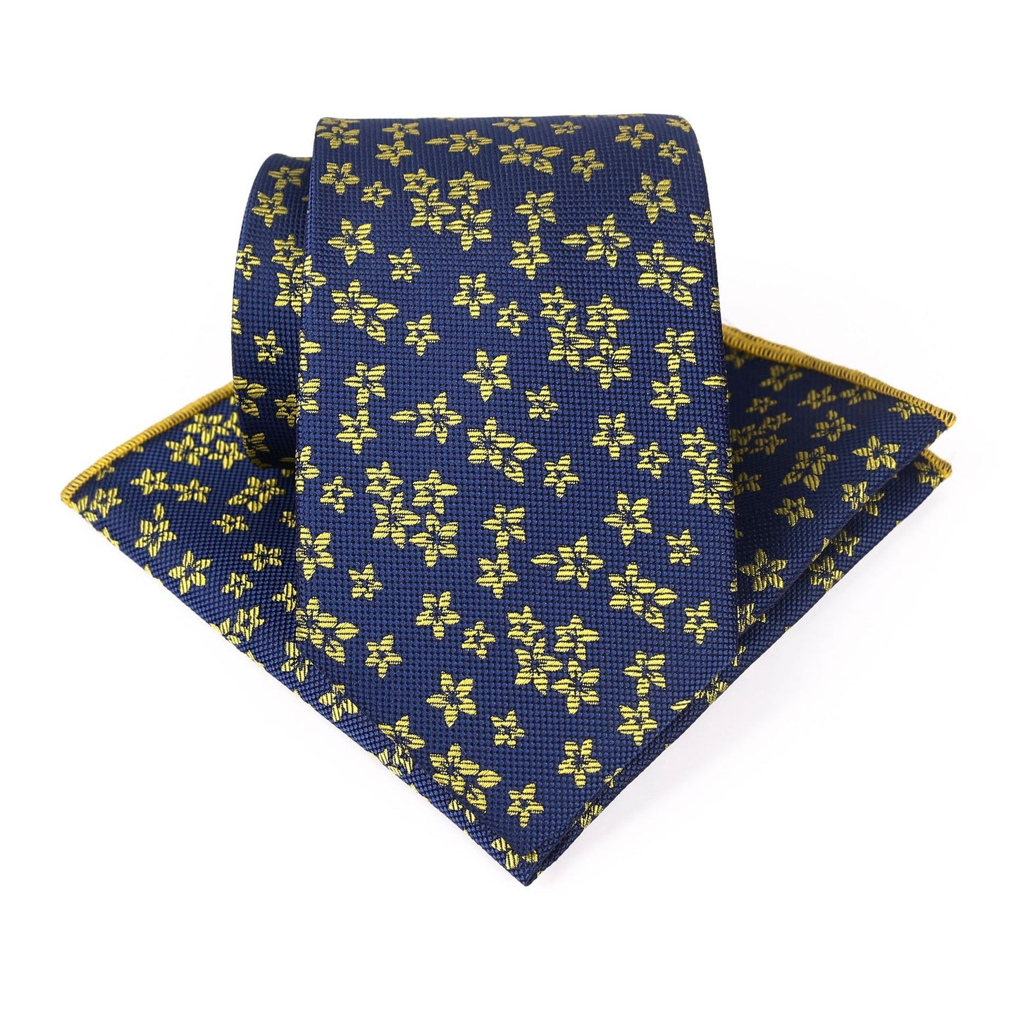 Men's Pineapple Dragonfly Pattern Jacquard Tie