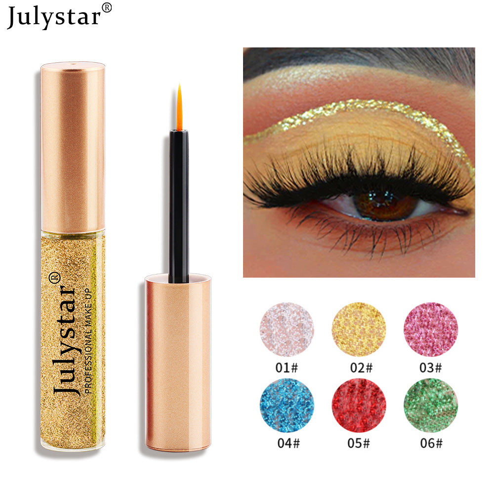 Waterproof Pearl Colored Liquid Eyeliner Pen