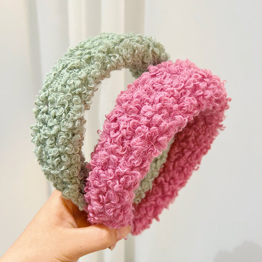 Candy Color Lambswool Hair Band