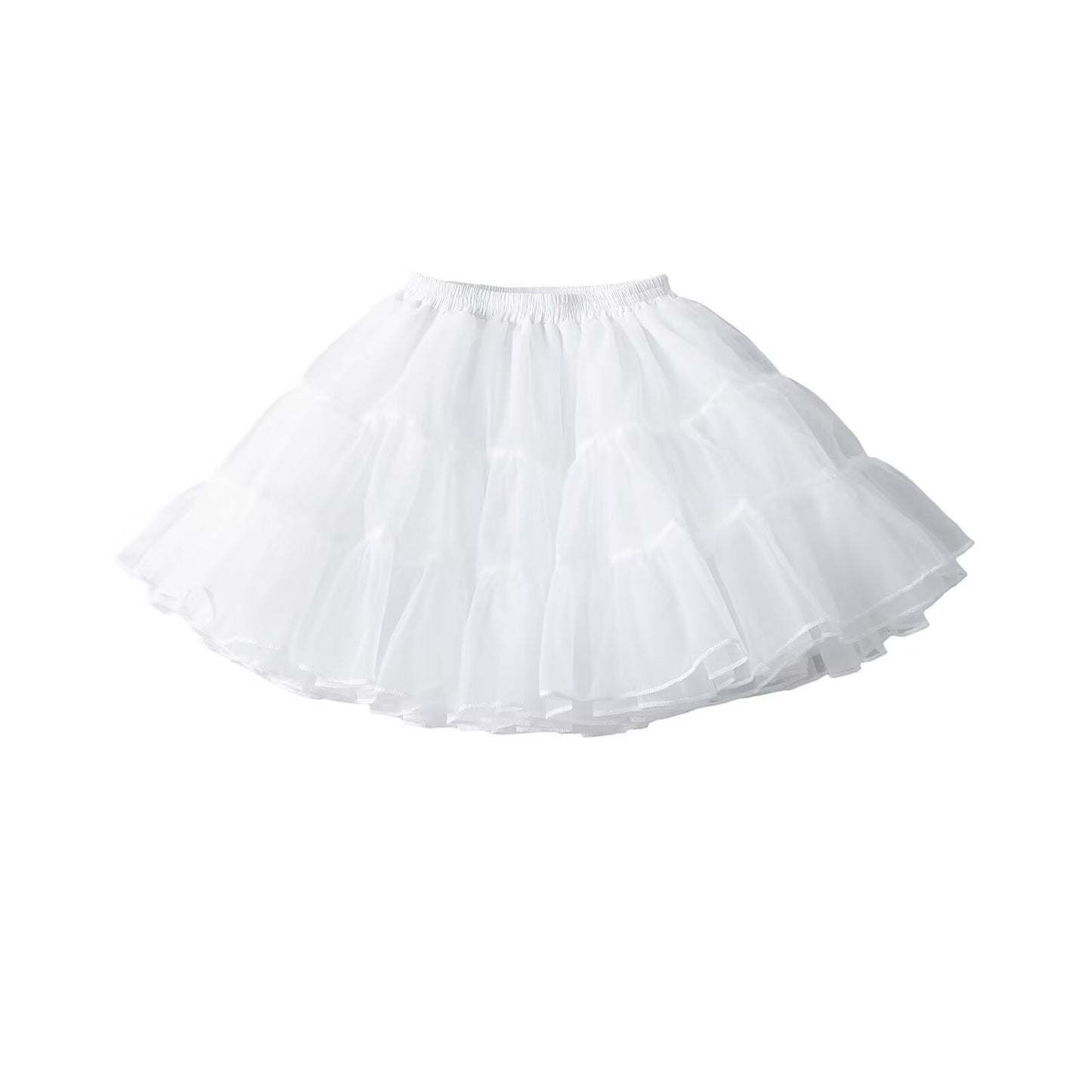 A-line Fluffy Short Skirt