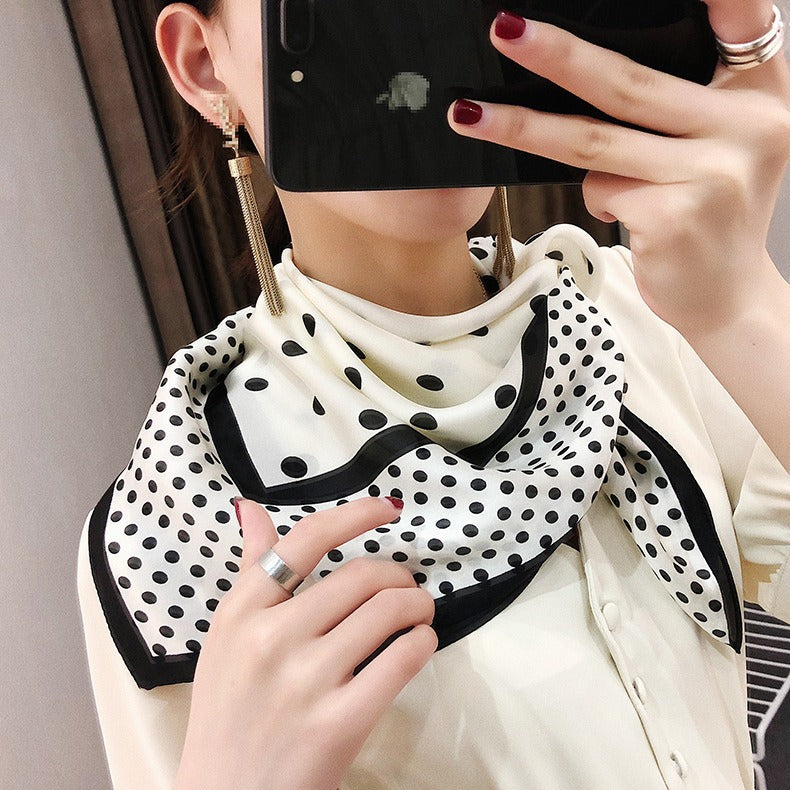Playful 70 Dot Scarf - Harajuku Style
