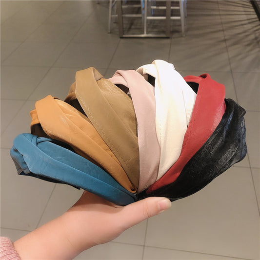 Korean Retro Wide-Brimmed Headband