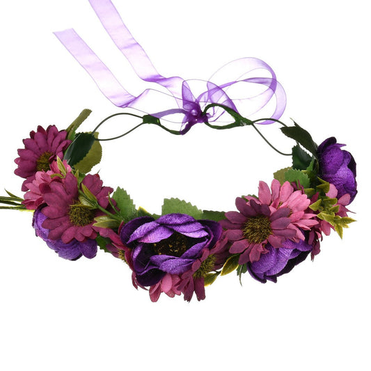 Pearl Velvet Flower Headband