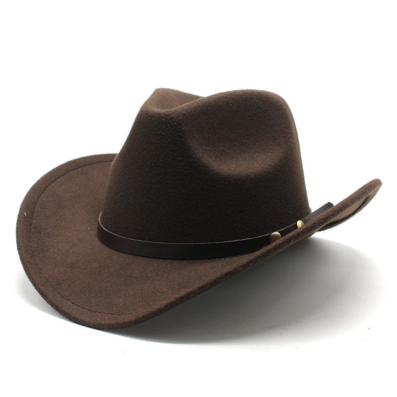 Harajuku Denim Hat – Stylish Western Inspired Felt Hat for All
