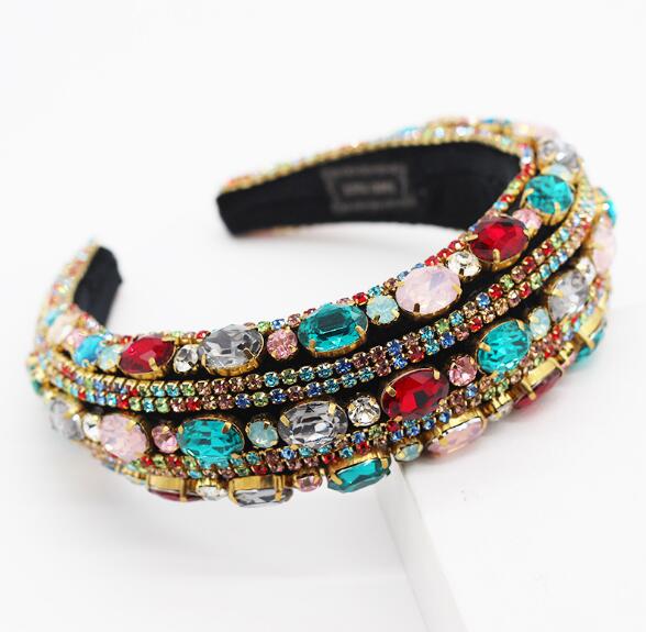 Baroque Full Crystal Hair Bands