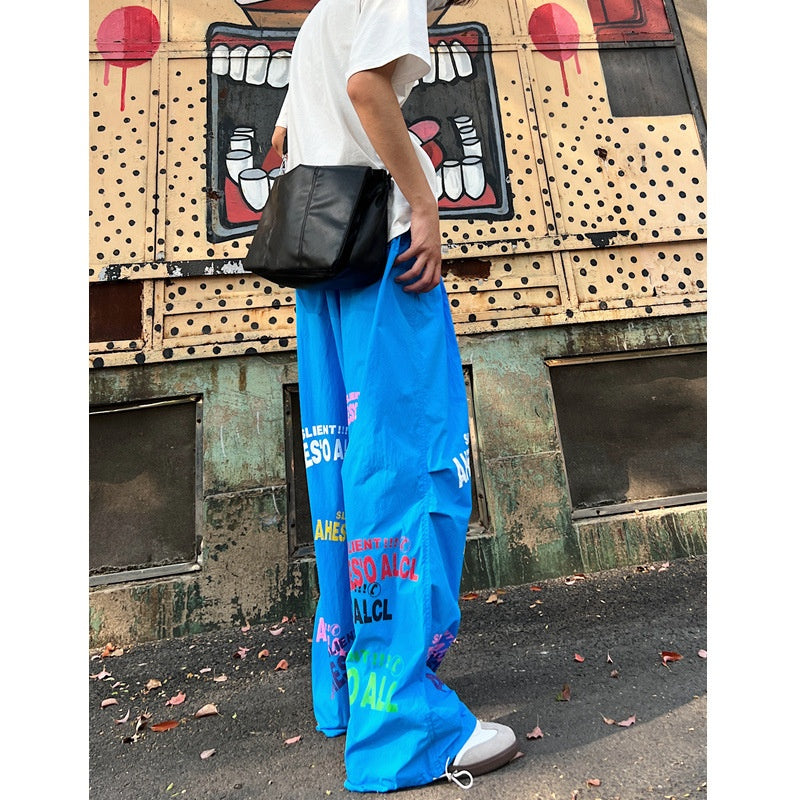 Quick Drying Wide Leg Casual Pants