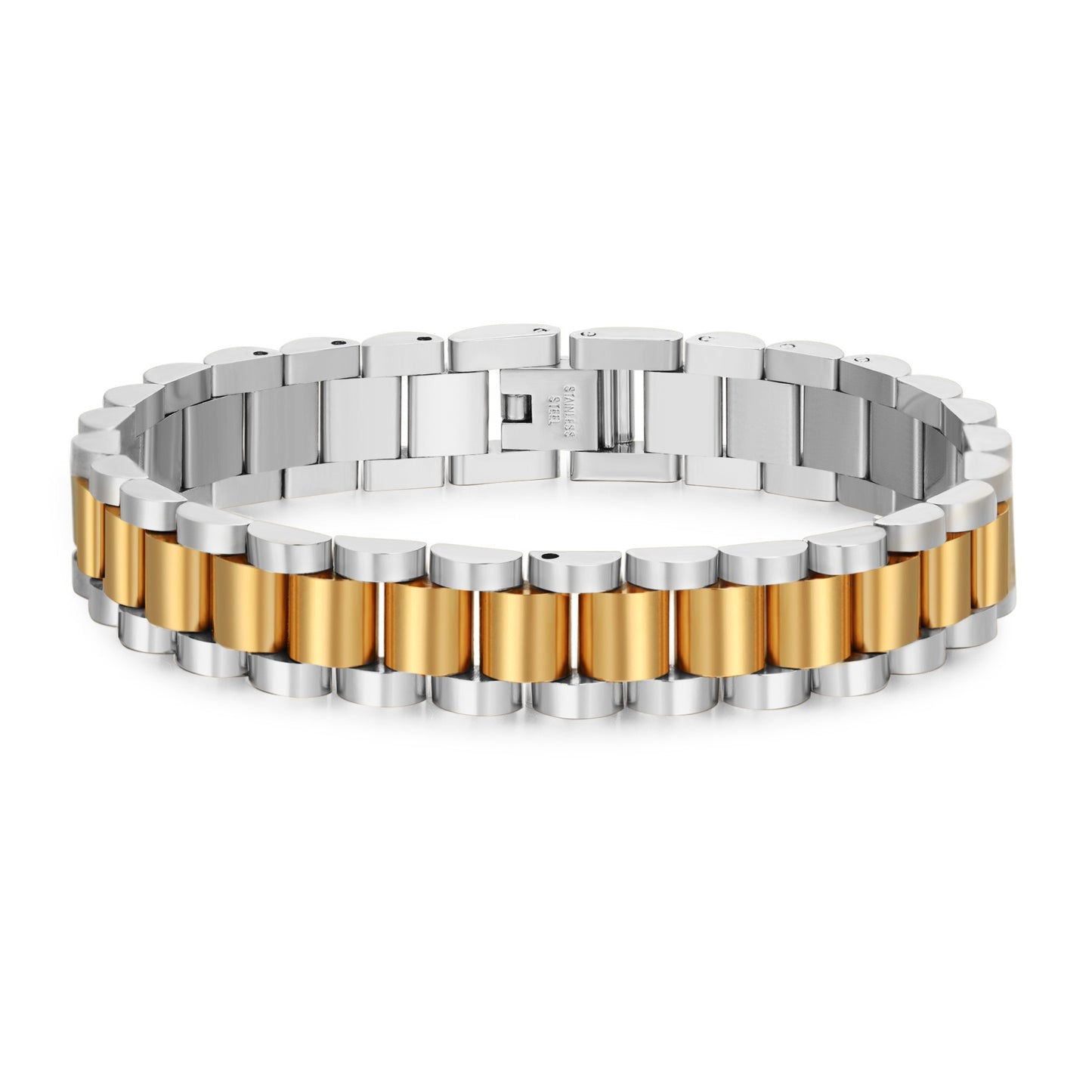 Stainless Steel Minimalist Punk Couple Bracelets