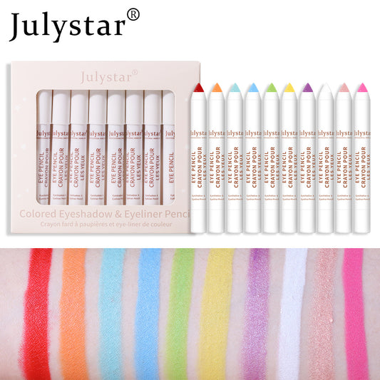 Matte Green Eye Shadow Stick - Beauty Gel Pen Set