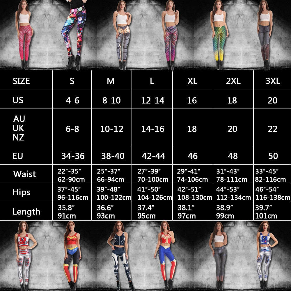 Mermaid Fish Scale Starfish Leggings