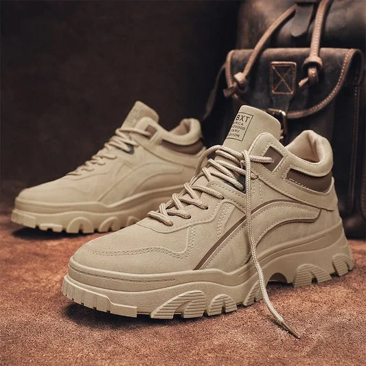 Trendy Lightweight Anti-Slip Work Shoes for Men
