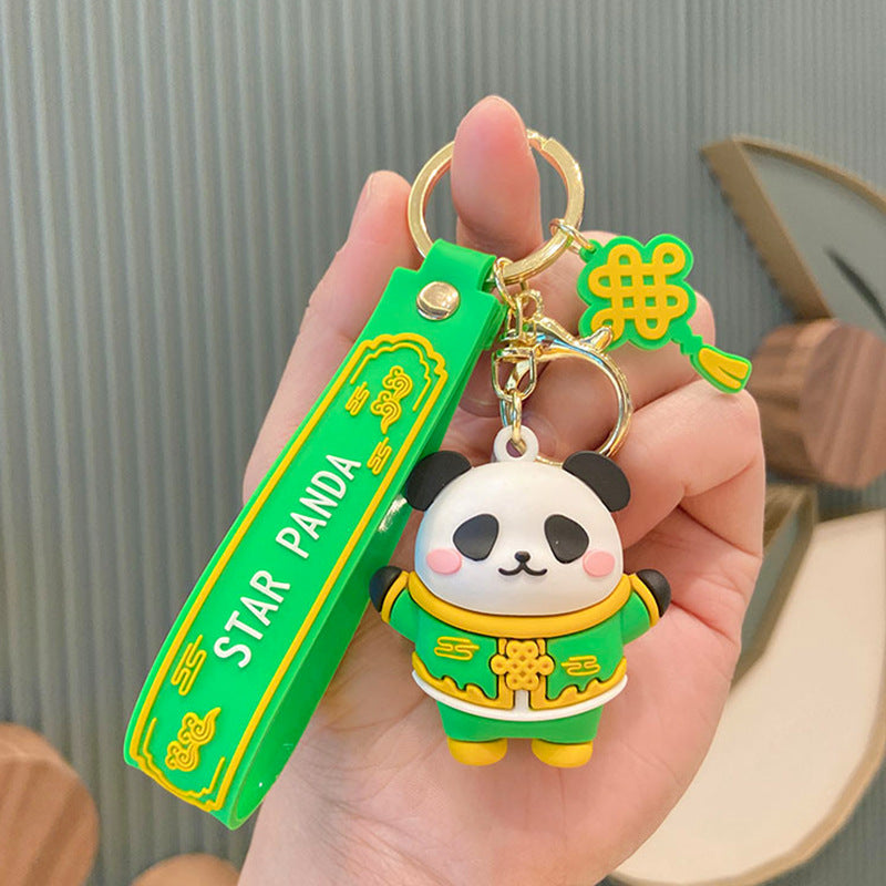 Panda Mascot Keychain