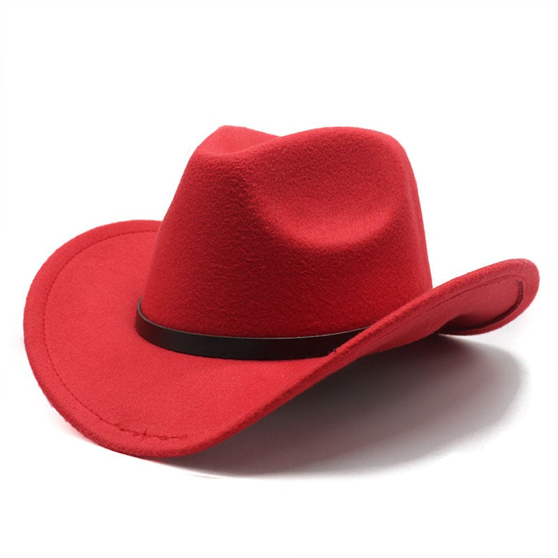 Harajuku Denim Hat – Stylish Western Inspired Felt Hat for All