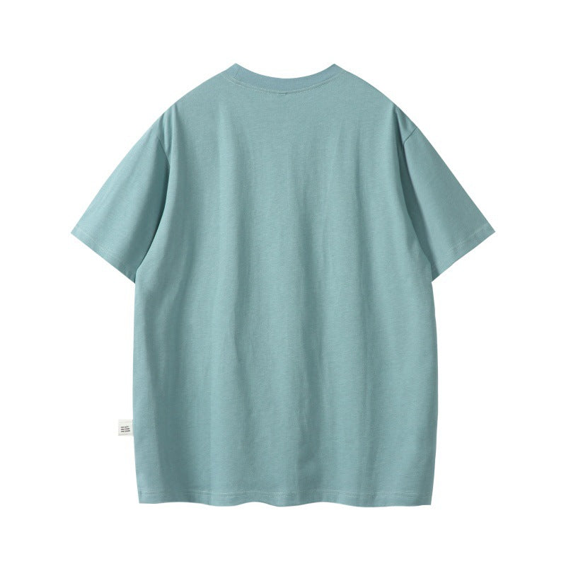 Playful Cartoon Print Casual Loose T-Shirt