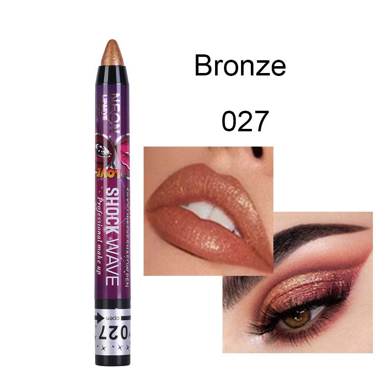 36 Color Eye Shadow & Lip Pencil 2-in-1 Stick