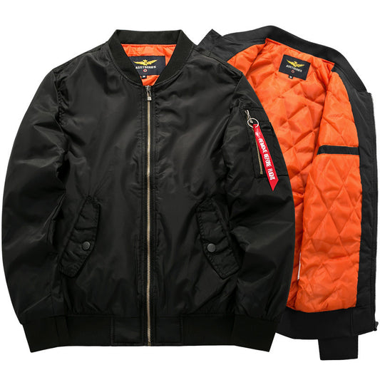 Men's Plus Size Casual Cotton Jacket - Harajuku Inspired