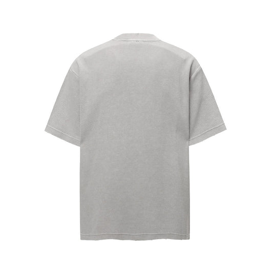 Harajuku Style Retro Letter Print Short Sleeve Tee for Men