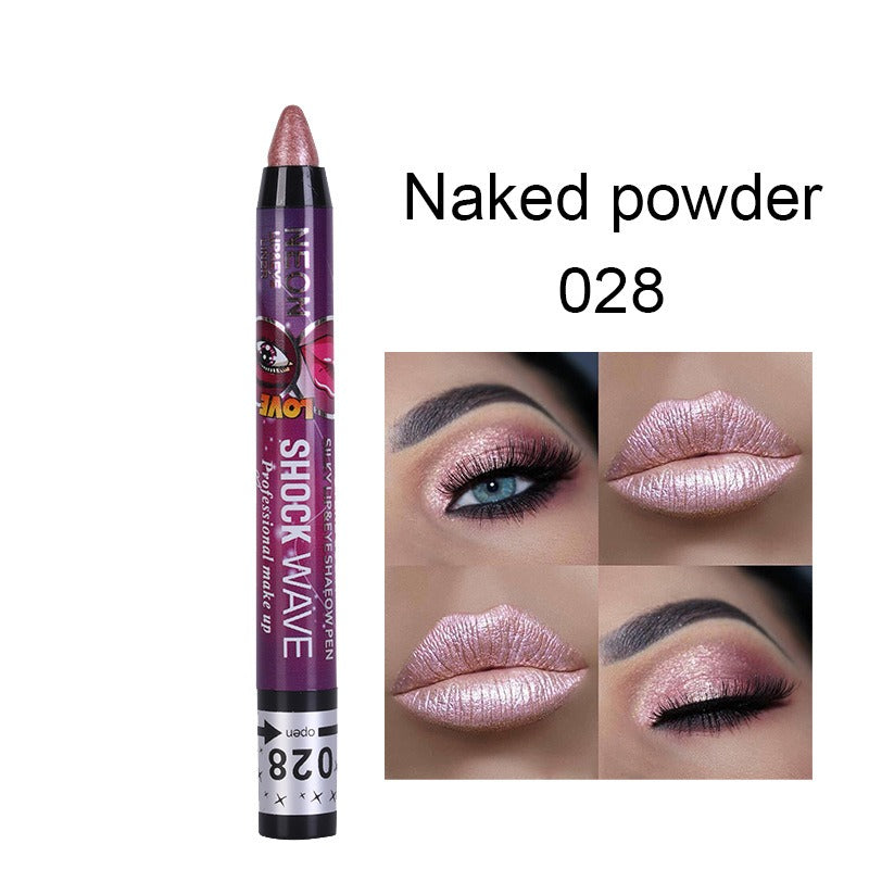 36 Color Eye Shadow & Lip Pencil 2-in-1 Stick