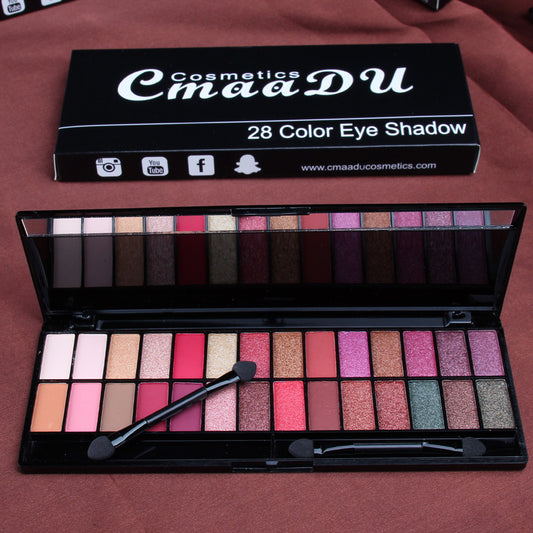 28 Color Playful Eyeshadow Palette for Beginners