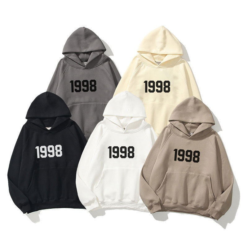 1998 Double Layered Hooded Sweatshirt - Harajuku Street Style
