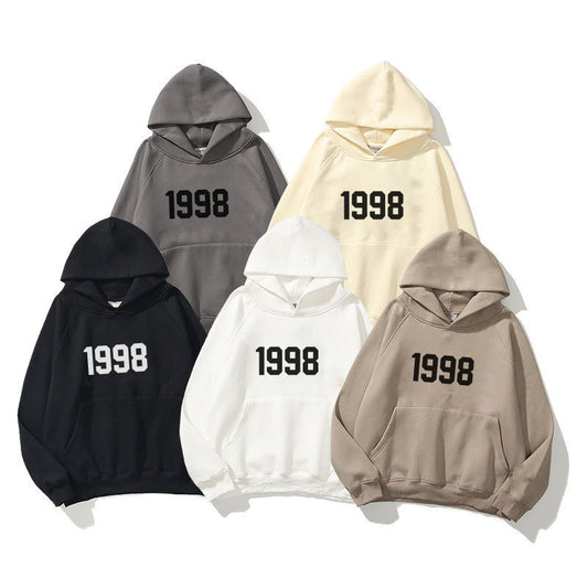 1998 Double Layered Hooded Sweatshirt - Harajuku Street Style