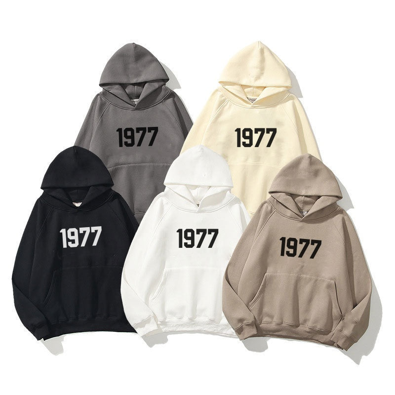1977 Trendy Double Layer Hoodie - Harajuku Style
