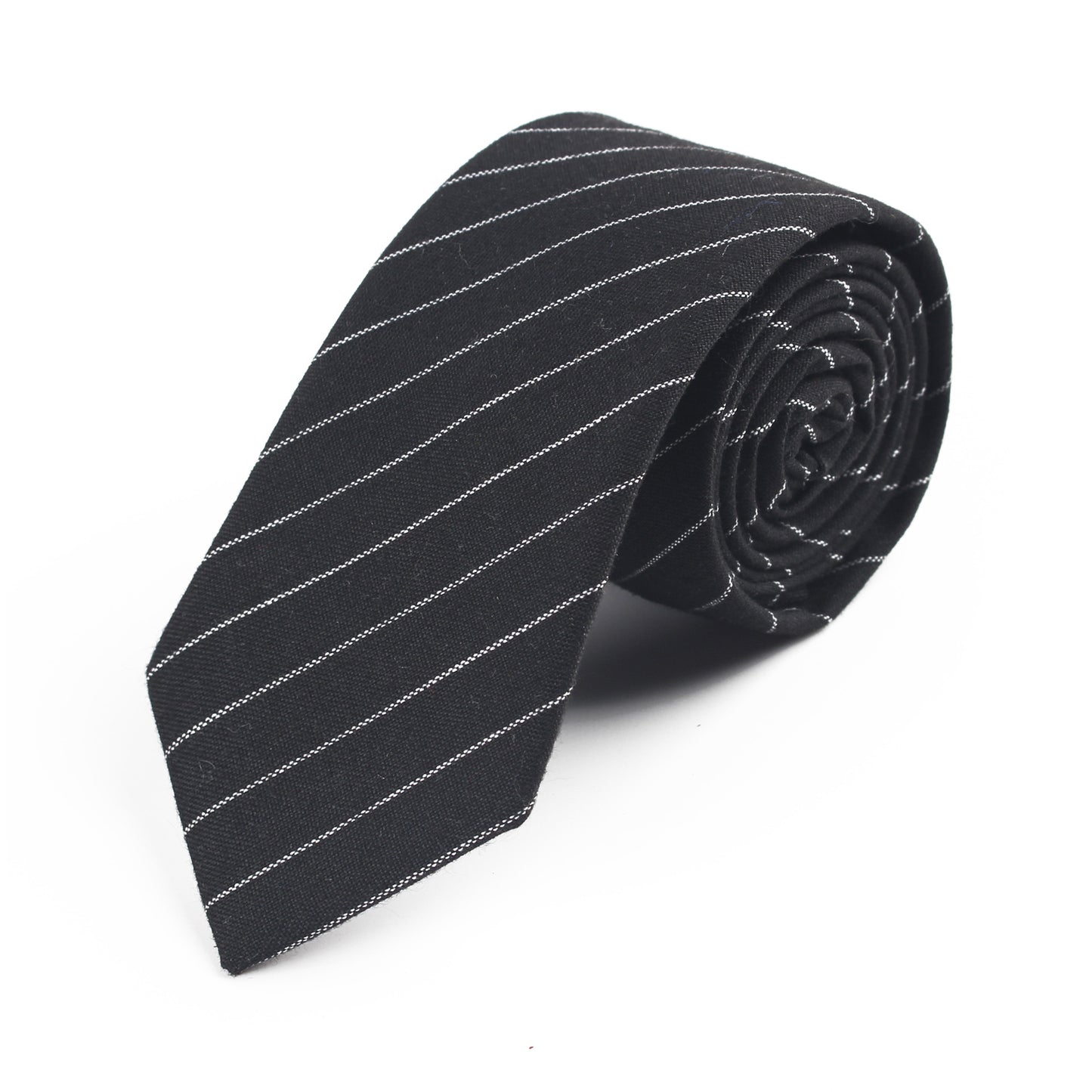 Men's Cotton Jacquard Striped Tie