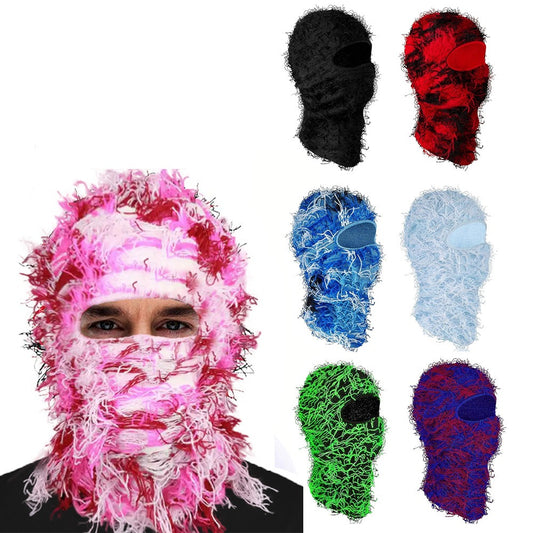 Jungle Disguise Distressed Knitted Headband